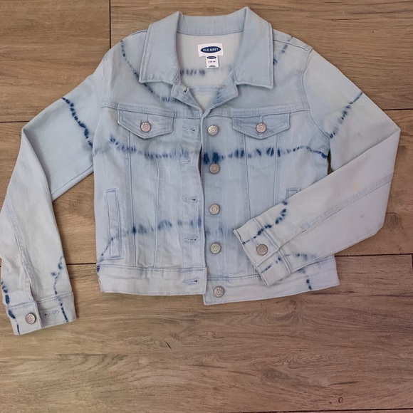 Girls Denim tie dye jacket - Picture 4 of 4